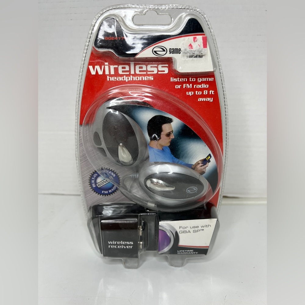 Vintage Game Elements Wireless Headphones Gemini For Game Boy Advance NEW